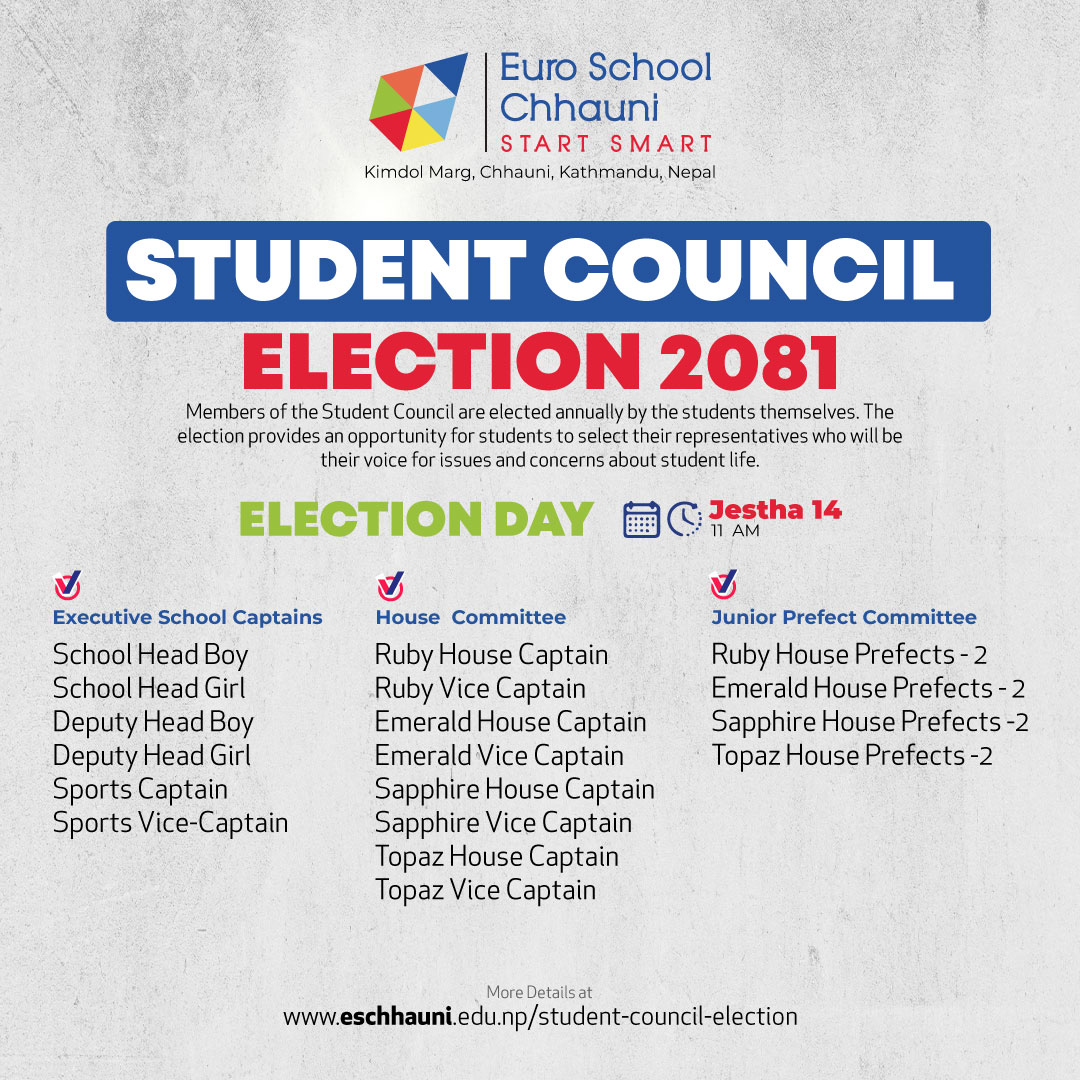 Election Day of Student Council Election 2081