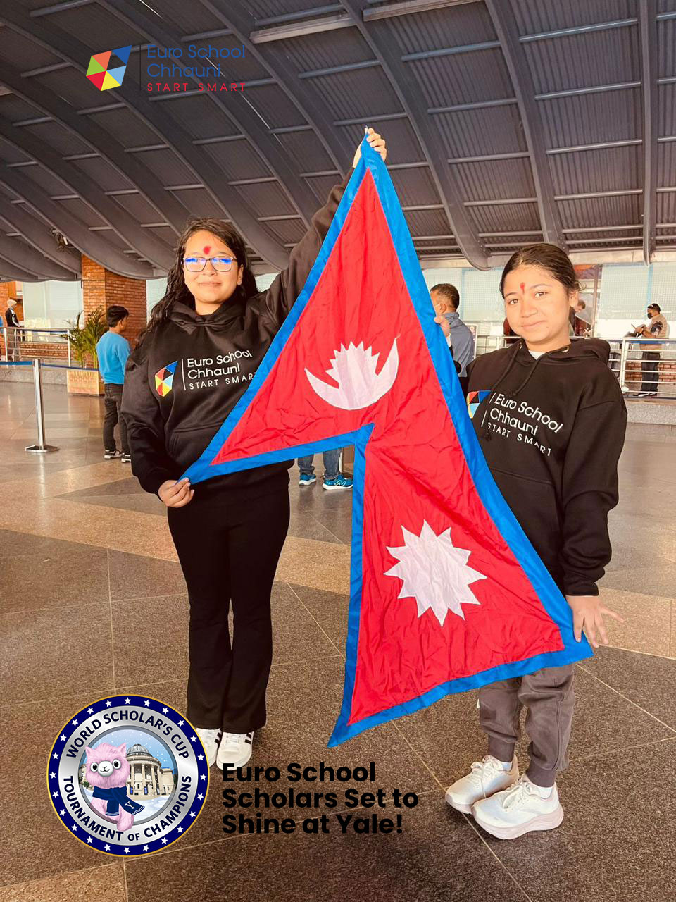 Euro School Scholars Set to Shine at Yale! 🇳🇵✨ Tournament of Champions (TOC)