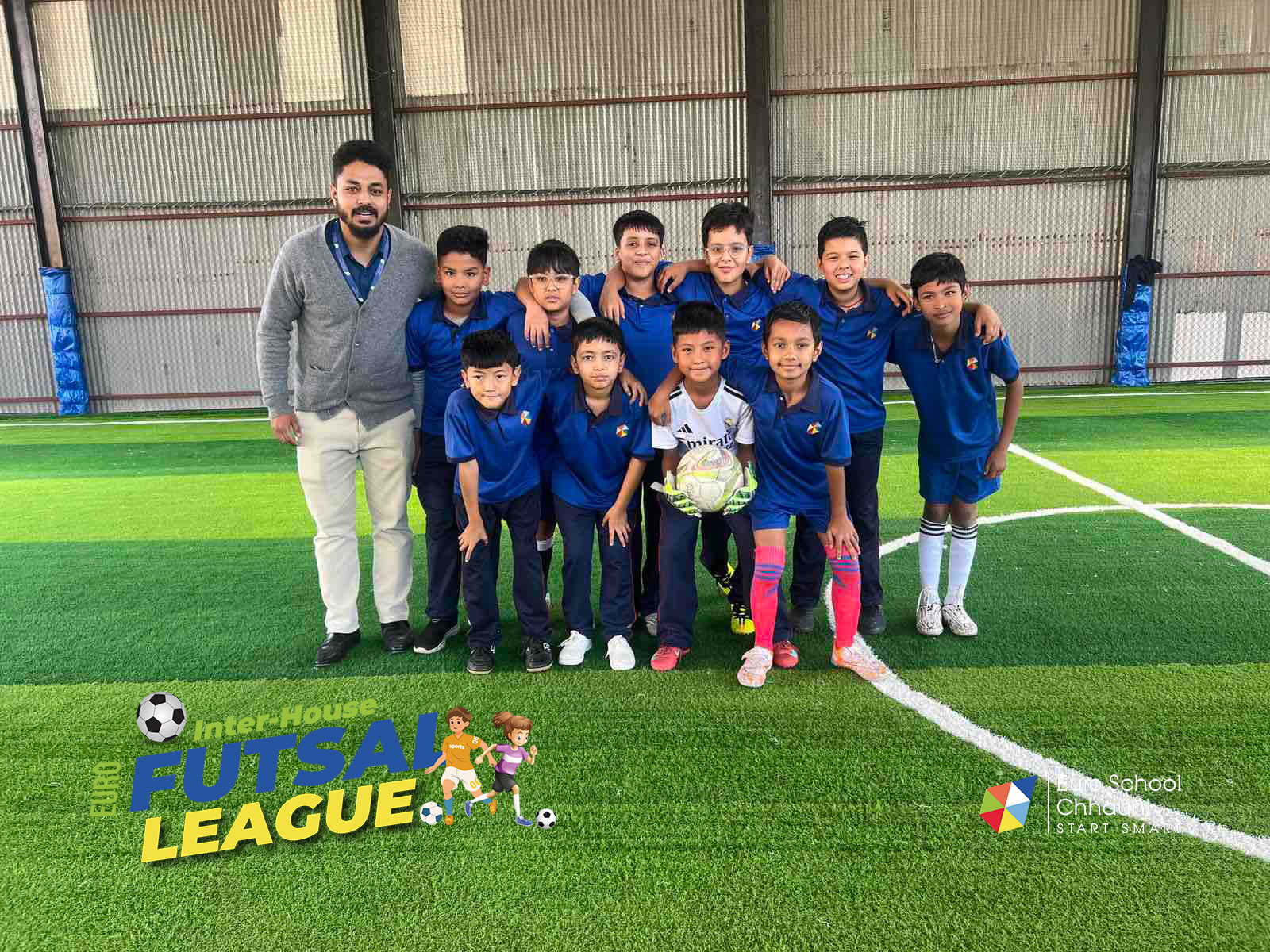 Euro Futsal League 2024 – Grade 4 & 5 Boys Inter-House Tournament 🏆