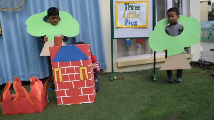 Drama showcase at @Euro Kids Chhauni | 2023